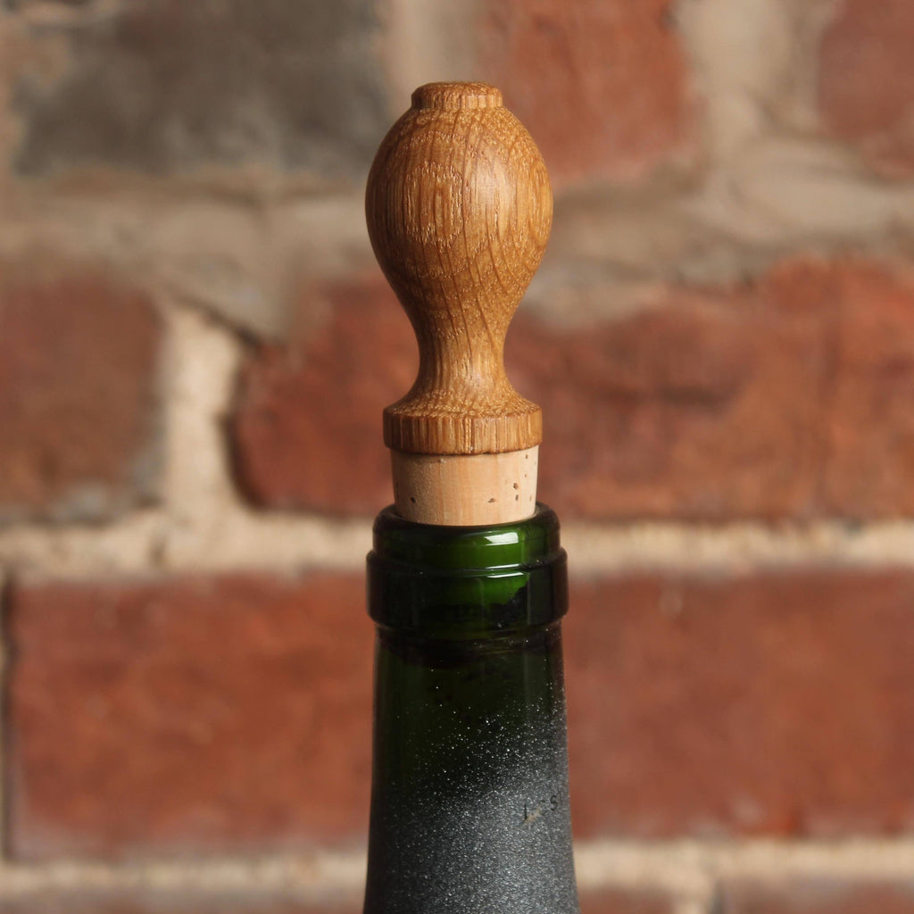 Oak Wine Bottle Stopper-Wine Bottle Stopper-Yester Home