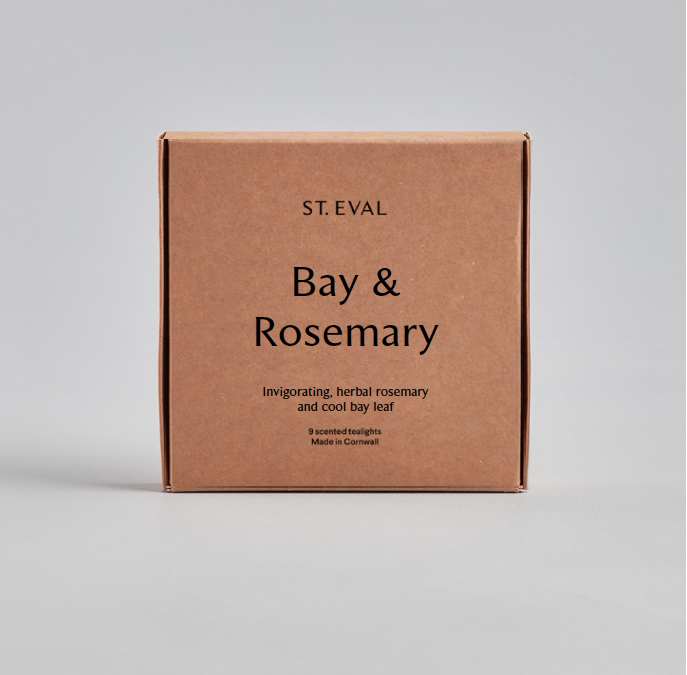 Bay and Rosemary Tealights New Packaging