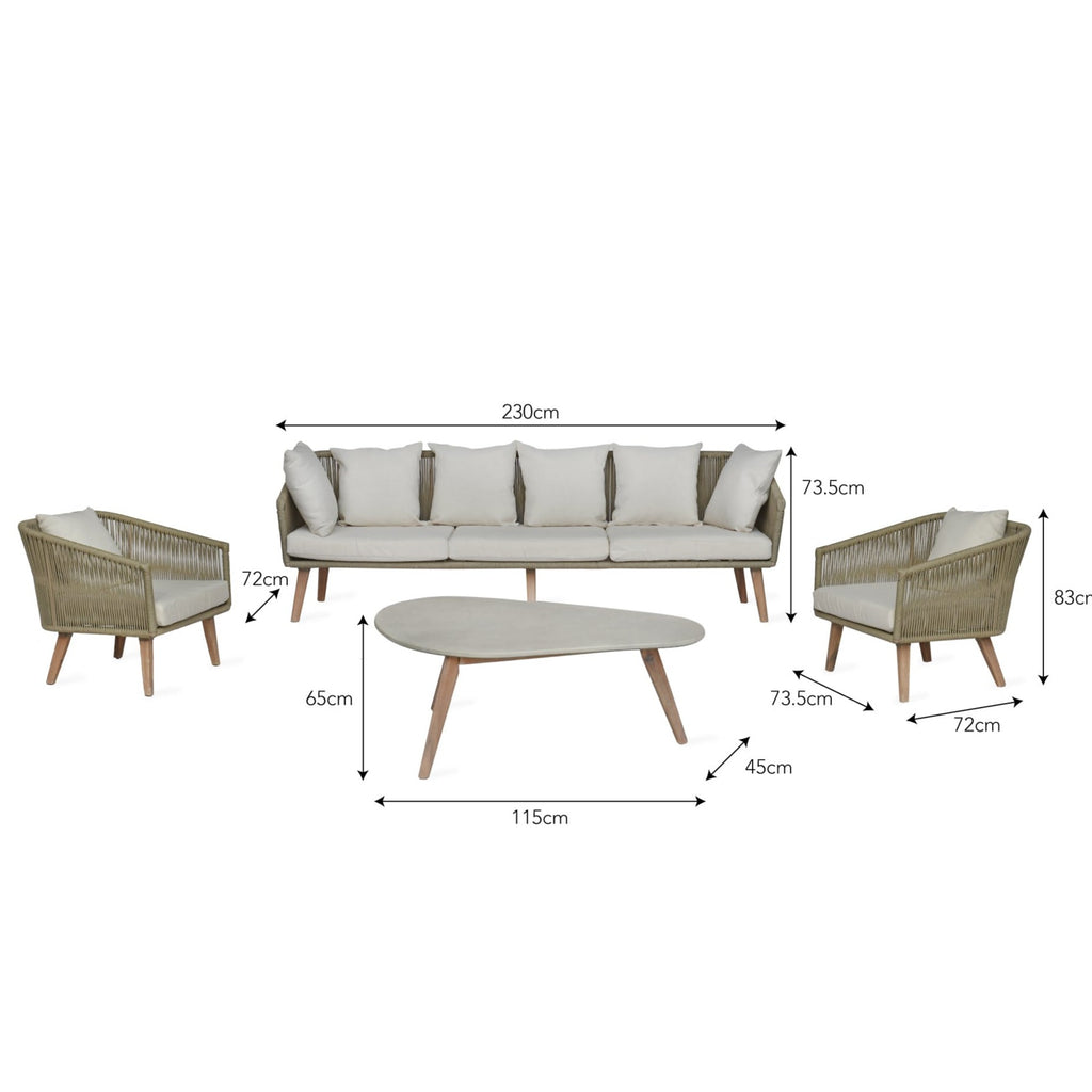 Colwell Polyrope Outdoor Sofa Set-outdoor furniture-The Little House Shop