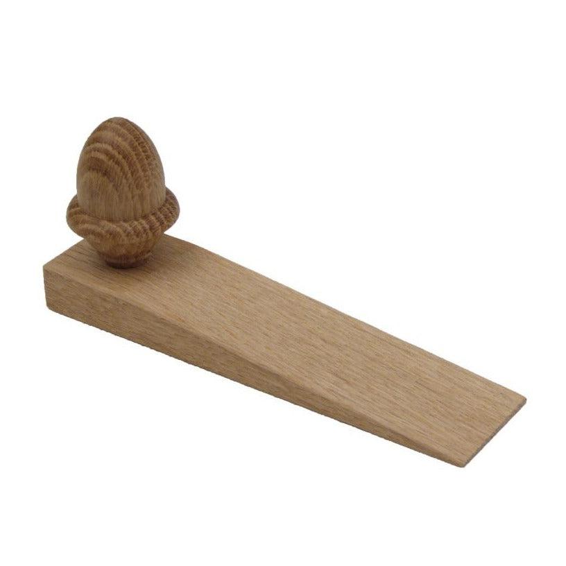 Acorn Oak Door Wedge-Door Stops-Yester Home