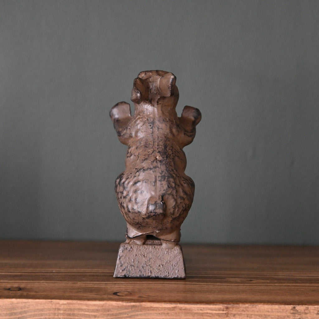 Cast Iron Rabbit Doorstop-Door Stops-Yester Home