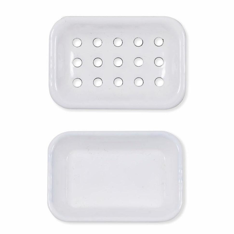 Enamel Soap Dish-Bathroom Accessories-Yester Home