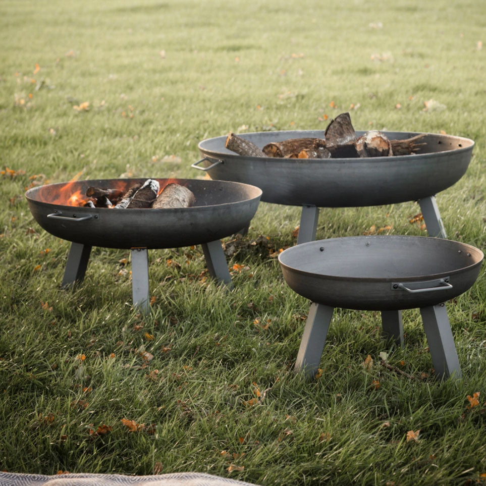 Raw Metal Foscot Fire Pit