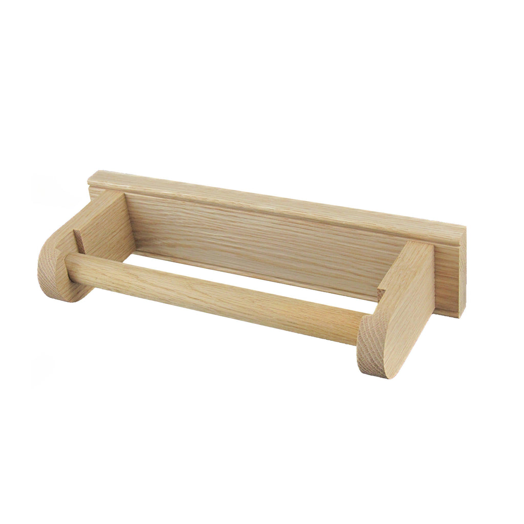 Oak Kitchen Roll Holder-Kitchen Accessories-Yester Home