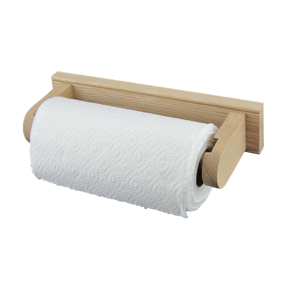 Oak Kitchen Roll Holder-Kitchen Accessories-Yester Home