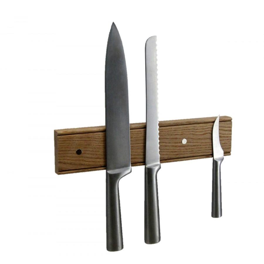 Oak Magnet Knife Rack-Kitchen Accessories-Yester Home