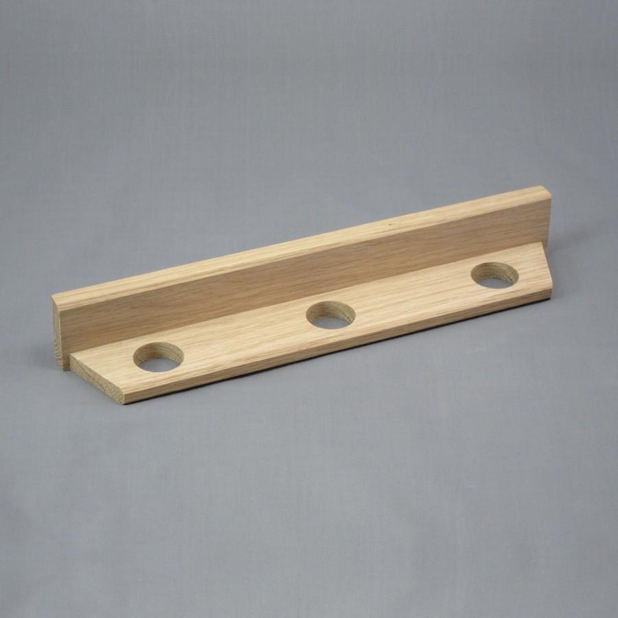 Oak Tea Towel Holder Rack-Pegs & Racks-Yester Home