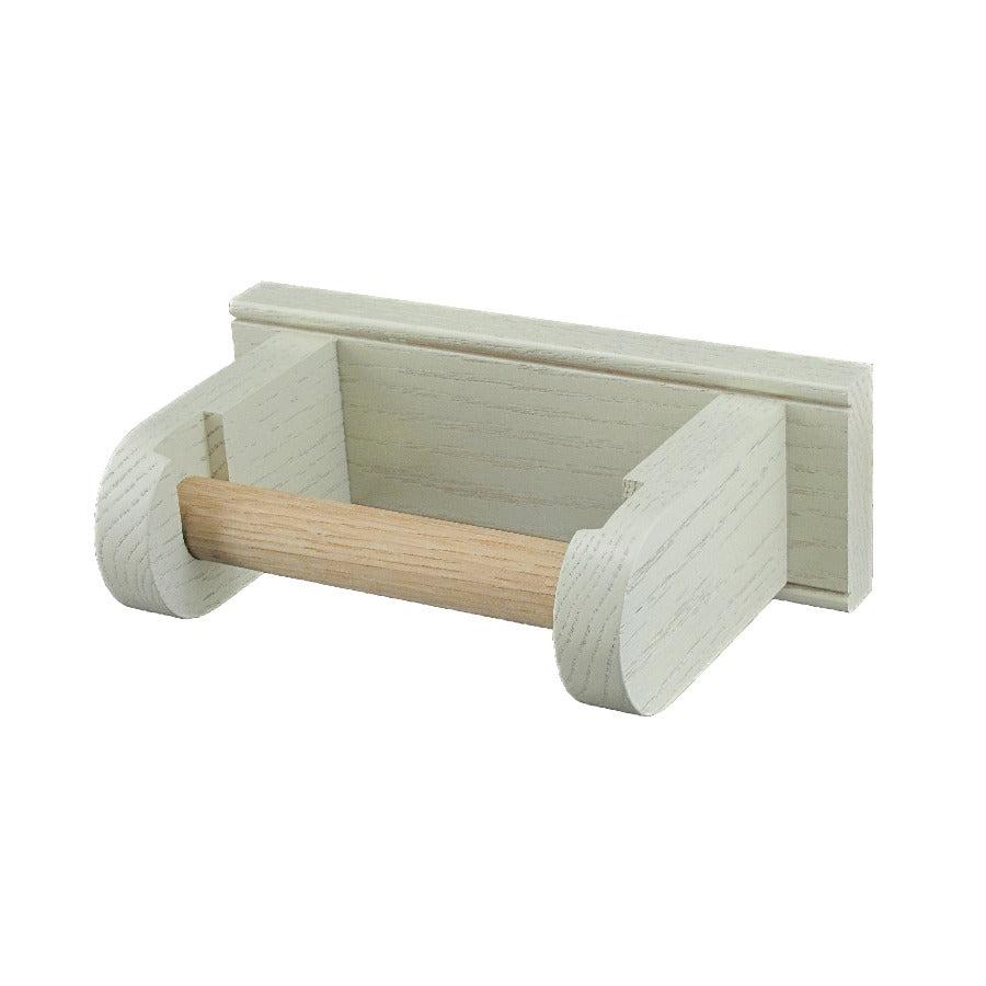 Oak Toilet Paper Holder-Toilet Paper Holders-Yester Home