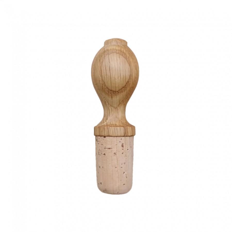 Oak Wine Bottle Stopper-Wine Bottle Stopper-Yester Home