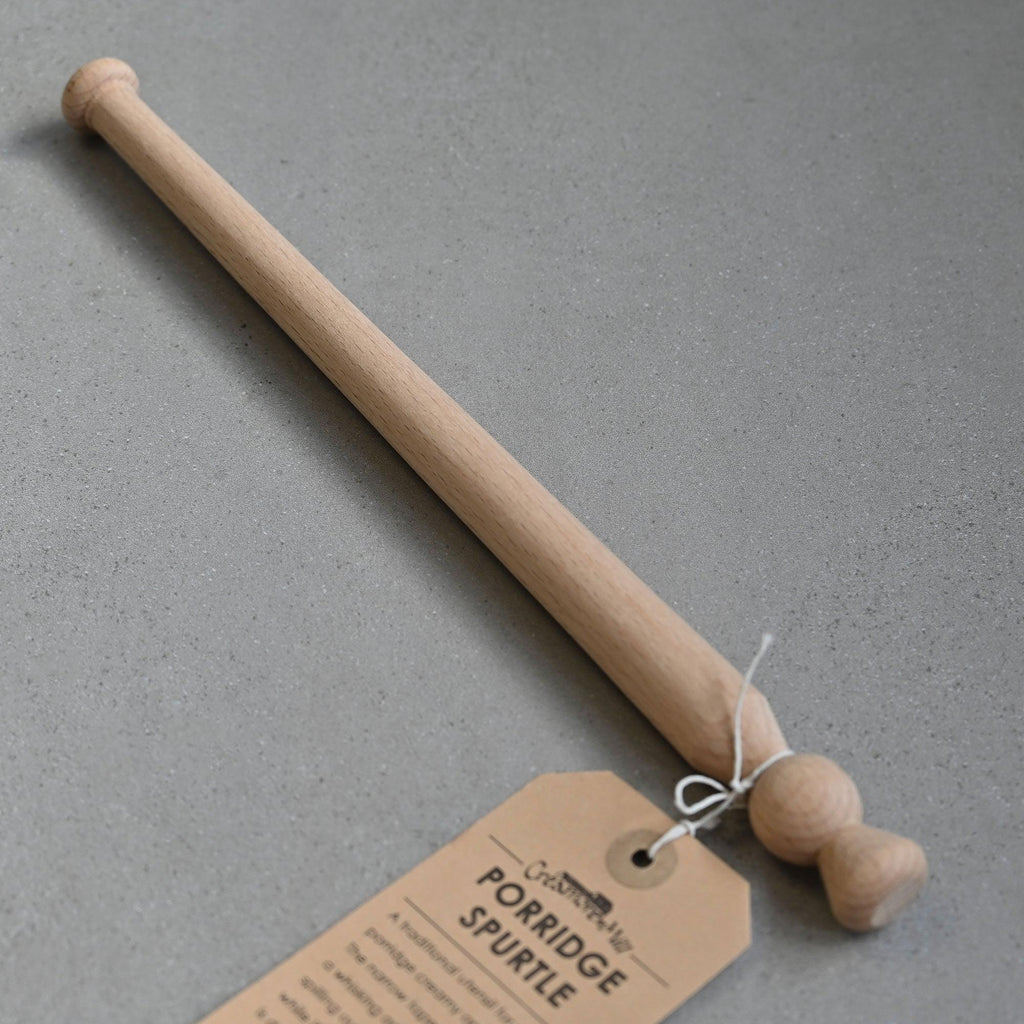 Beech Porridge Spurtle-Kitchen Tools & Utensils-Yester Home