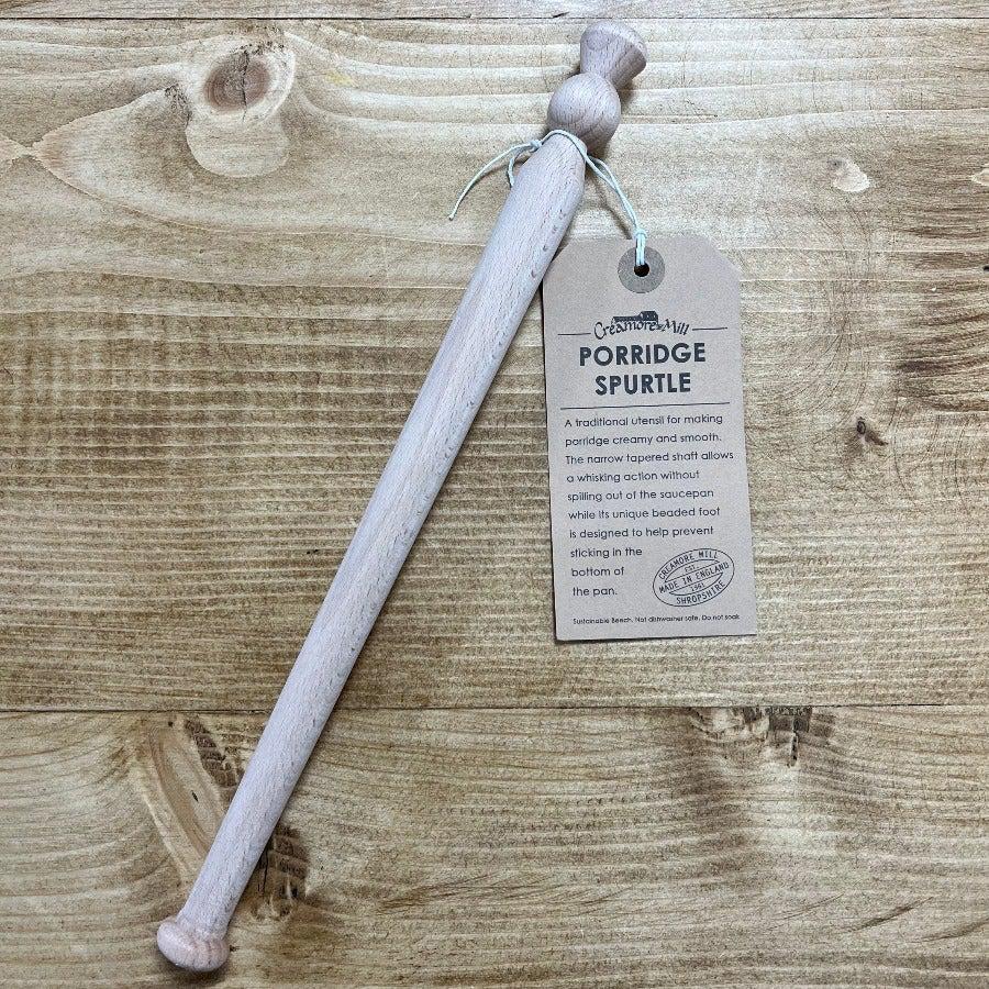 Beech Porridge Spurtle-Kitchen Tools & Utensils-Yester Home