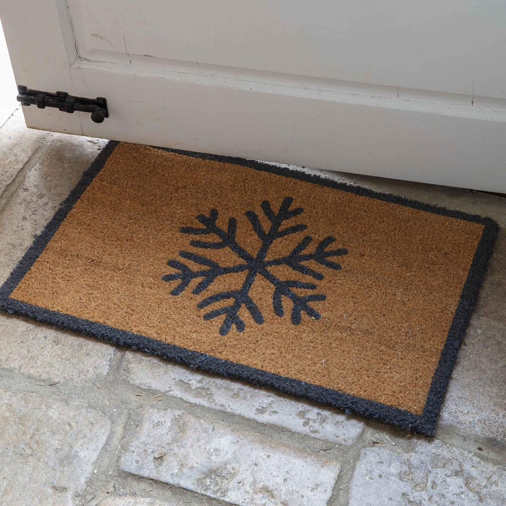 Snowflake Doormat-Doormat-Yester Home