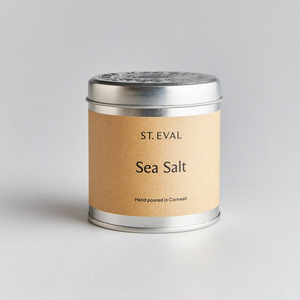 Sea Salt Scented Tin Candle-candle-The Little House Shop